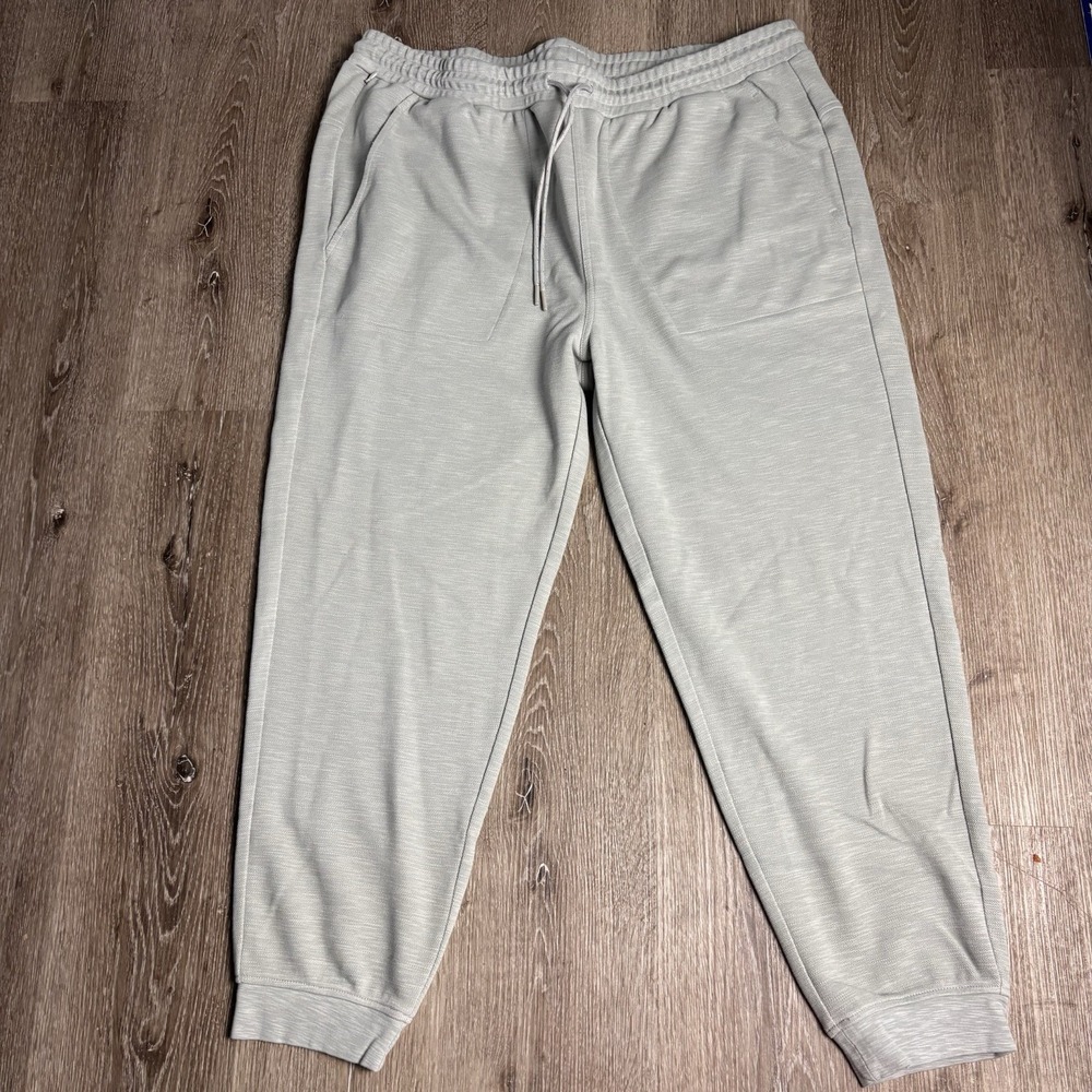 Society of One DXL Men's 2XL Gray Joggers Elastic Waist Active Stretch 203986‎